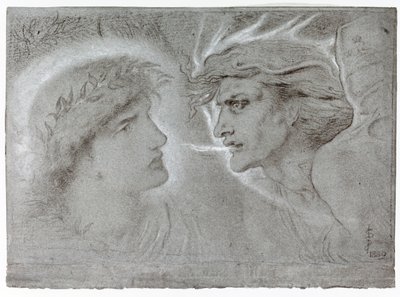 Good and Evil by Simeon Solomon